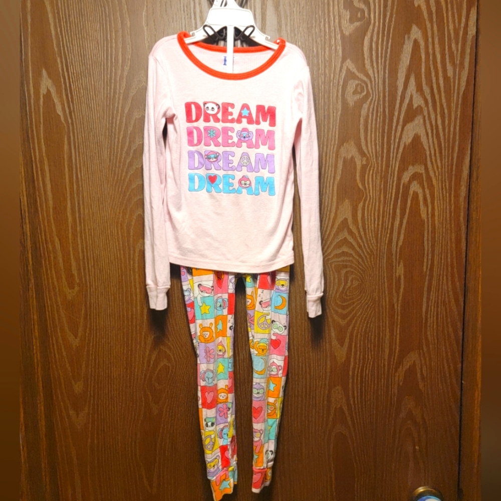 Girls Pj Set Size 5 Uvg